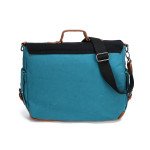 Wholesale Tri-Color Canvas Messenger Bag